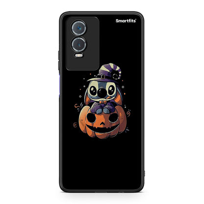Vivo Y76 5G / Y76s / Y74s Halloween Stitch θήκη από τη Smartfits με σχέδιο στο πίσω μέρος και μαύρο περίβλημα | Smartphone case with colorful back and black bezels by Smartfits