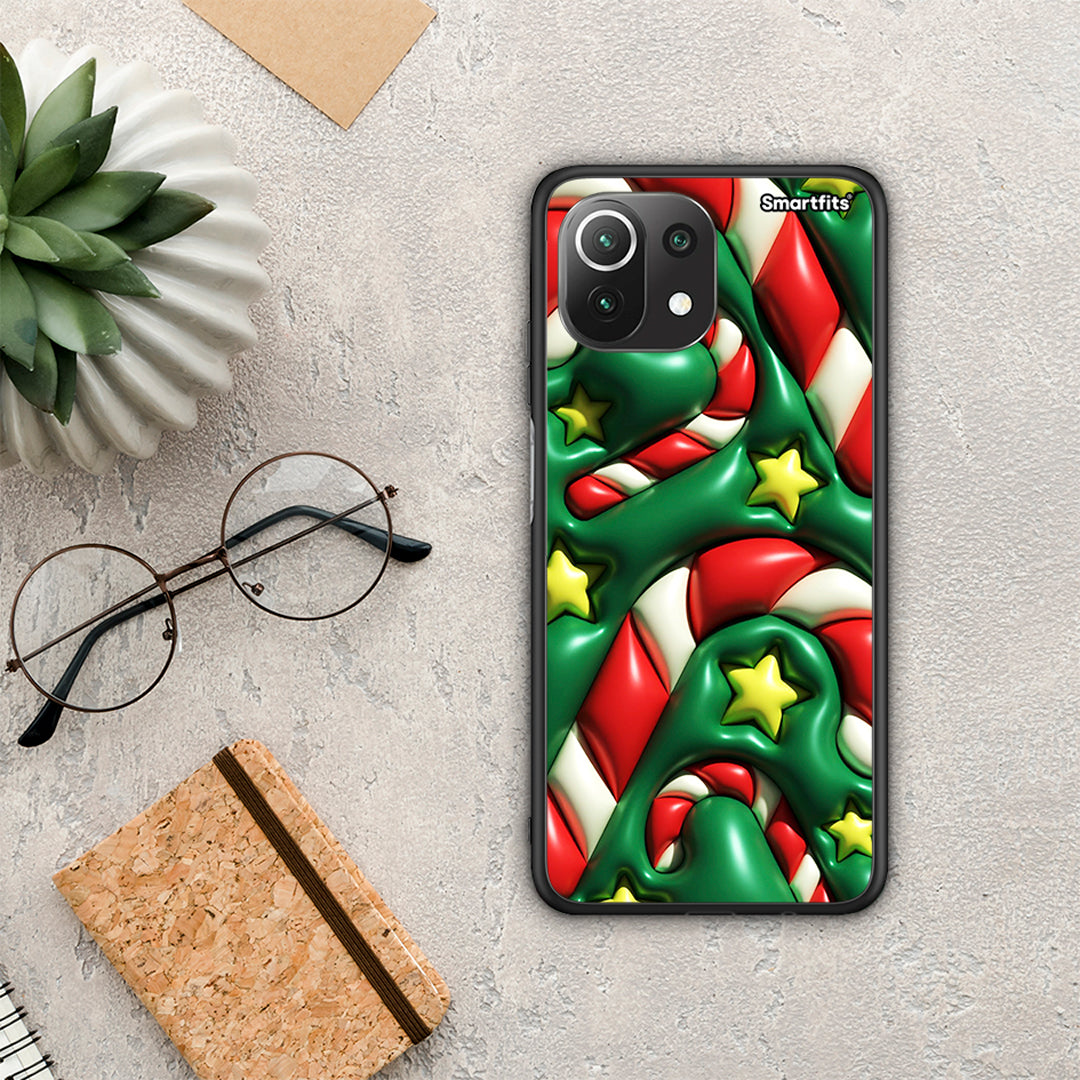 Christmas Bubbles - Xiaomi 11 Lite 5G NE / Mi 11 Lite θήκη