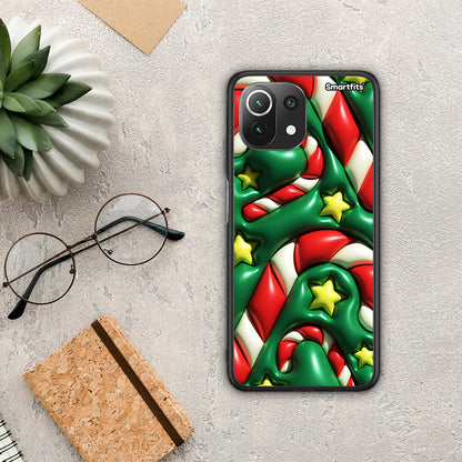 Christmas Bubbles - Xiaomi 11 Lite 5G NE / Mi 11 Lite θήκη