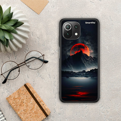 Red Full Moon - Xiaomi 11 Lite 5G NE / Mi 11 Lite θήκη