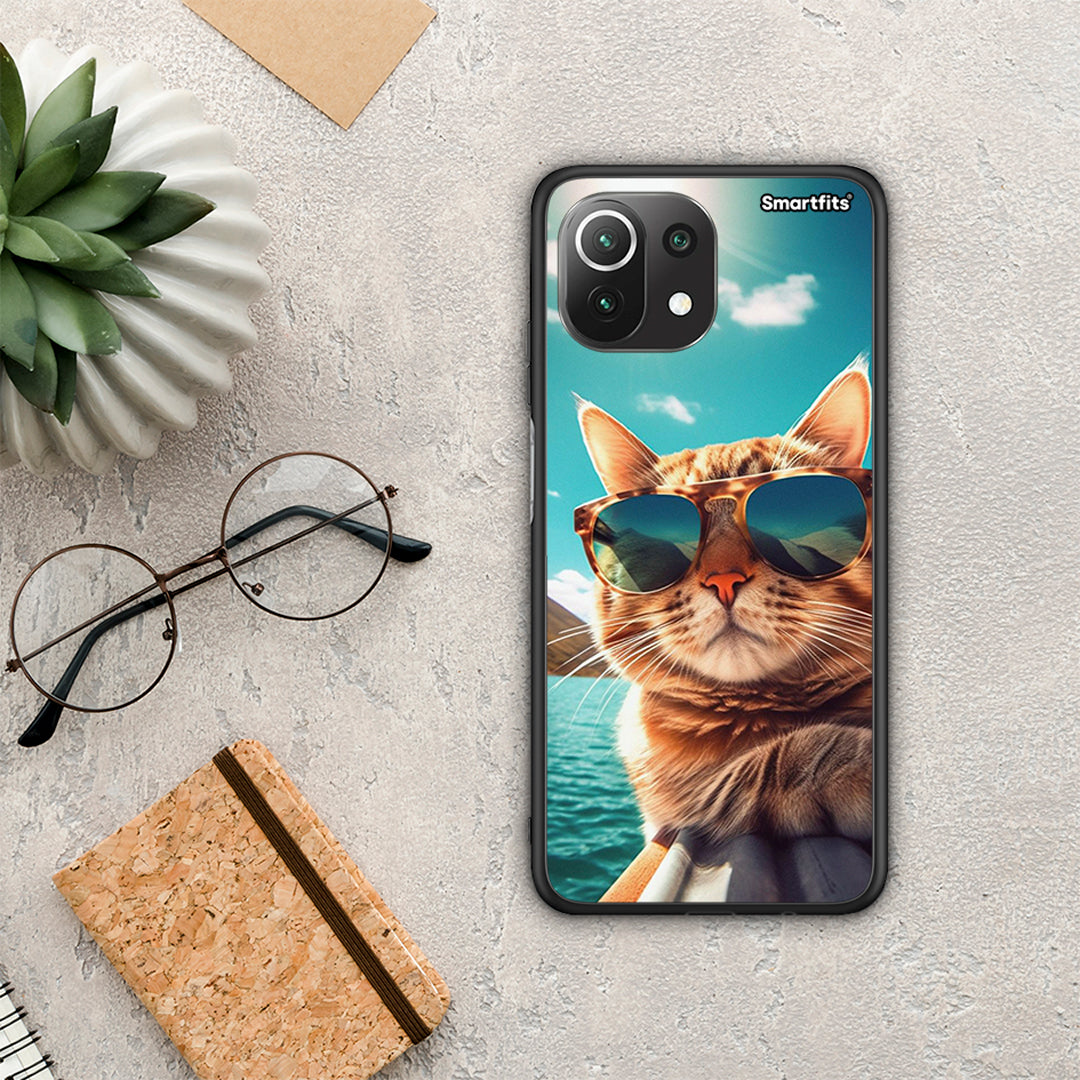 Summer Cat - Xiaomi 11 Lite 5G NE / Mi 11 Lite θήκη