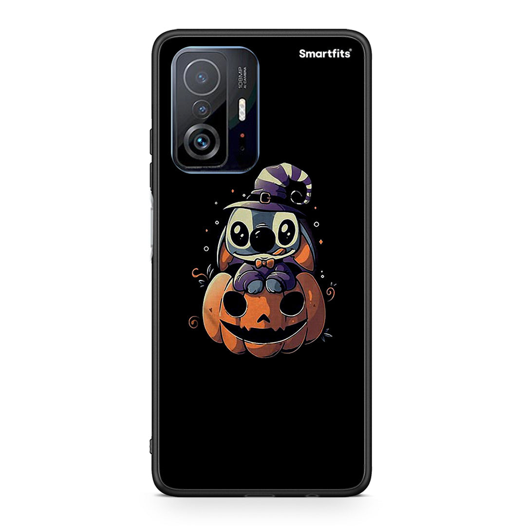 Xiaomi 11T/11T Pro Halloween Stitch θήκη από τη Smartfits με σχέδιο στο πίσω μέρος και μαύρο περίβλημα | Smartphone case with colorful back and black bezels by Smartfits