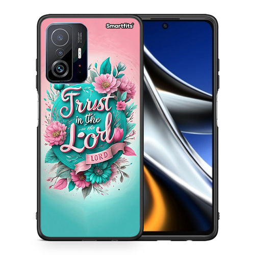 Θήκη Xiaomi 11T/11T Pro Lord Trust από τη Smartfits με σχέδιο στο πίσω μέρος και μαύρο περίβλημα | Xiaomi 11T/11T Pro Lord Trust case with colorful back and black bezels