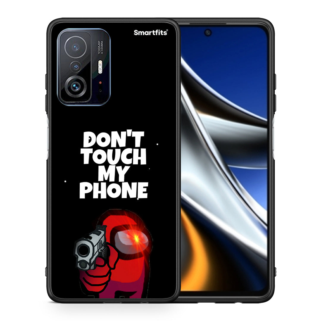 Θήκη Xiaomi 11T/11T Pro My Phone από τη Smartfits με σχέδιο στο πίσω μέρος και μαύρο περίβλημα | Xiaomi 11T/11T Pro My Phone case with colorful back and black bezels