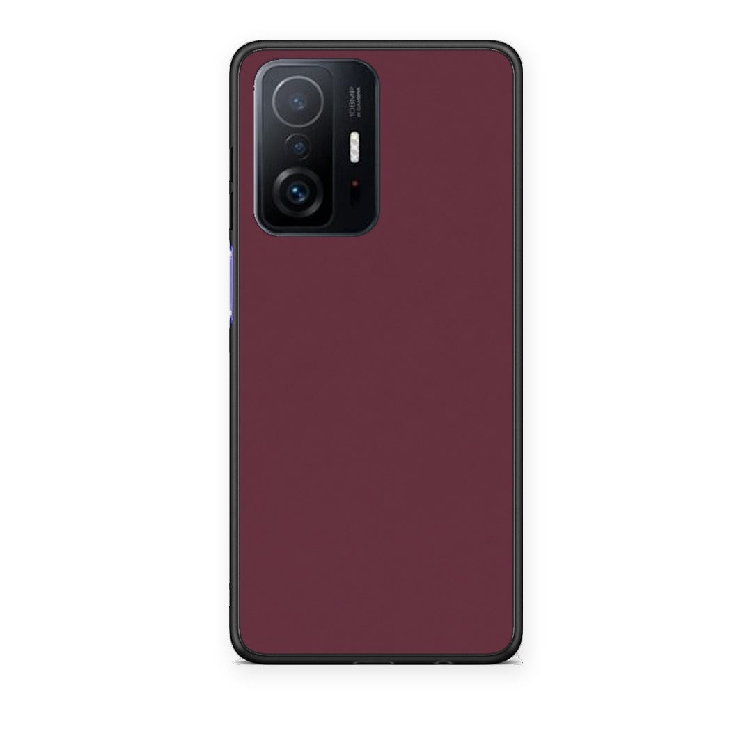 Θήκη Xiaomi 11T / 11T Pro Muted Burgundy από τη Smartfits με σχέδιο στο πίσω μέρος και μαύρο περίβλημα | Xiaomi 11T / 11T Pro Muted Burgundy case with colorful back and black bezels