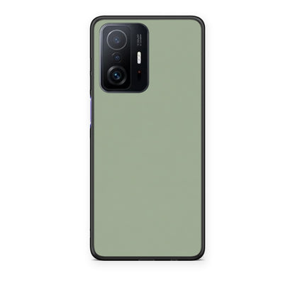 Θήκη Xiaomi 11T / 11T Pro Sage Green από τη Smartfits με σχέδιο στο πίσω μέρος και μαύρο περίβλημα | Xiaomi 11T / 11T Pro Sage Green case with colorful back and black bezels