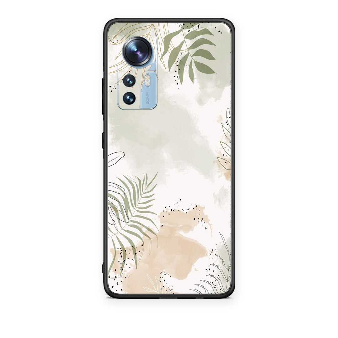 Θήκη Xiaomi 12 / 12X 5G Nude Plants από τη Smartfits με σχέδιο στο πίσω μέρος και μαύρο περίβλημα | Xiaomi 12 / 12X 5G Nude Plants case with colorful back and black bezels