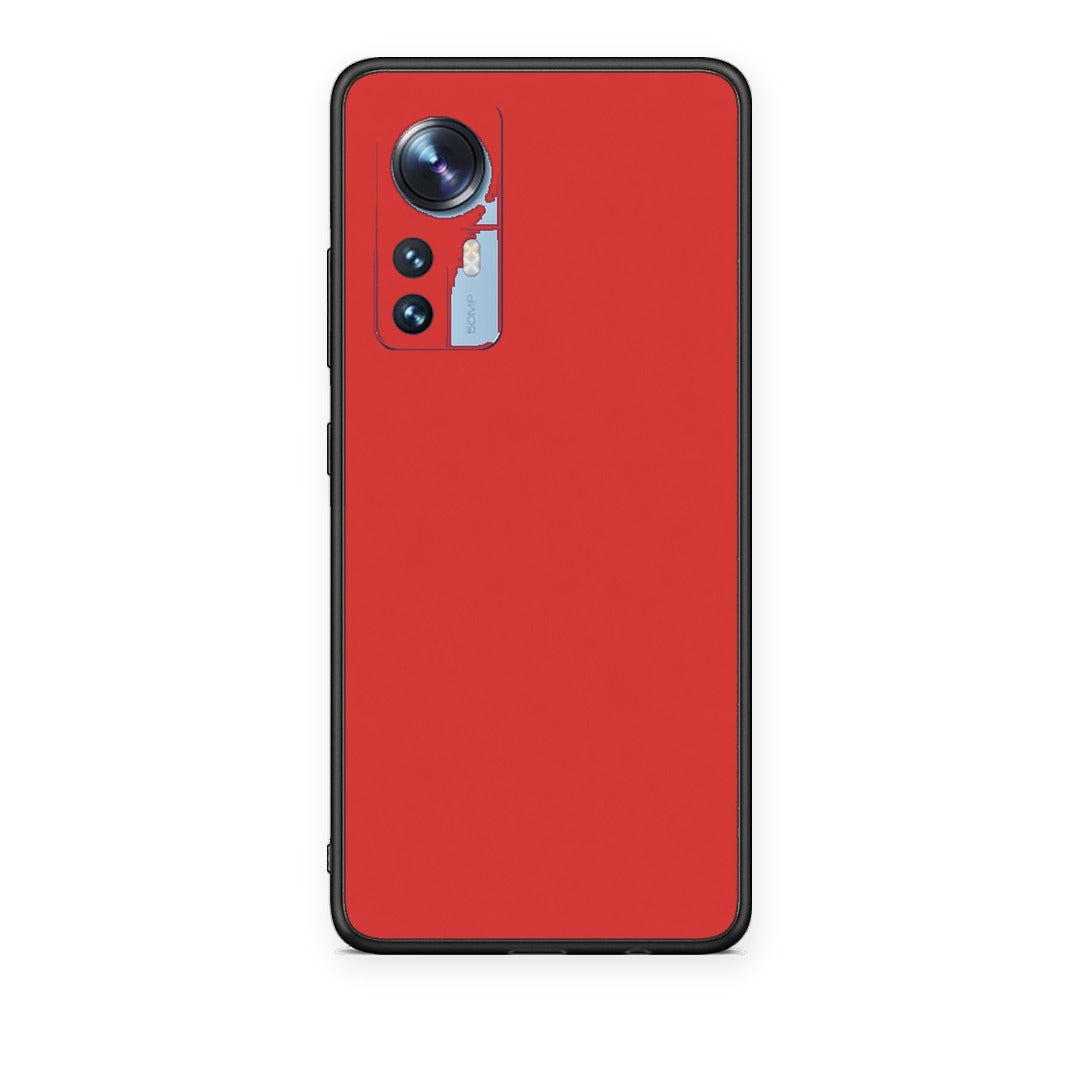 Θήκη Xiaomi 12 / 12X 5G Poppy Red από τη Smartfits με σχέδιο στο πίσω μέρος και μαύρο περίβλημα | Xiaomi 12 / 12X 5G Poppy Red case with colorful back and black bezels