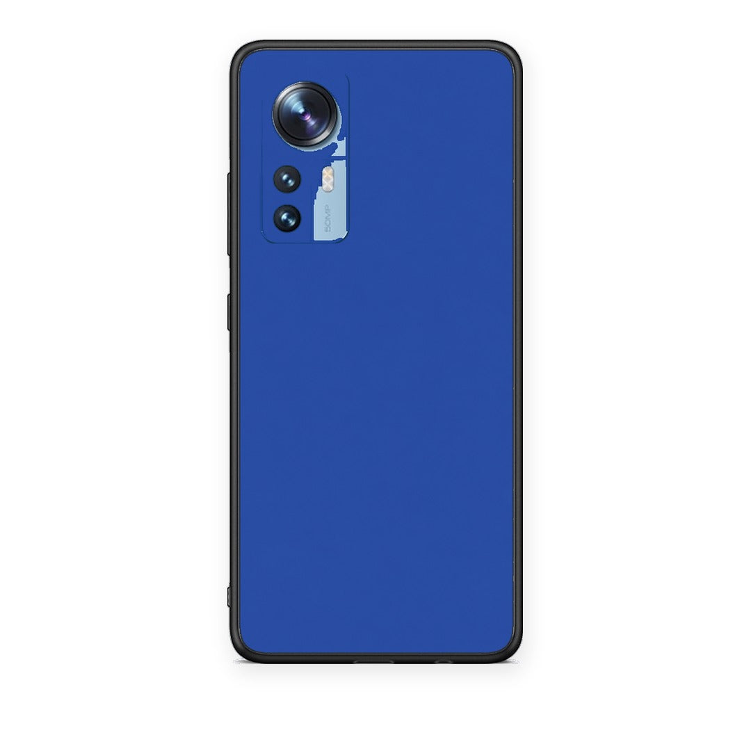 Θήκη Xiaomi 12 / 12X 5G Royal Blue από τη Smartfits με σχέδιο στο πίσω μέρος και μαύρο περίβλημα | Xiaomi 12 / 12X 5G Royal Blue case with colorful back and black bezels