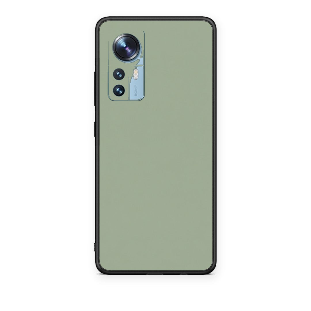 Θήκη Xiaomi 12 / 12X 5G Sage Green από τη Smartfits με σχέδιο στο πίσω μέρος και μαύρο περίβλημα | Xiaomi 12 / 12X 5G Sage Green case with colorful back and black bezels