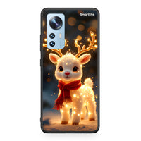 Thumbnail for Xiaomi 12/12X 5G Christmas Cutie θήκη από τη Smartfits με σχέδιο στο πίσω μέρος και μαύρο περίβλημα | Smartphone case with colorful back and black bezels by Smartfits