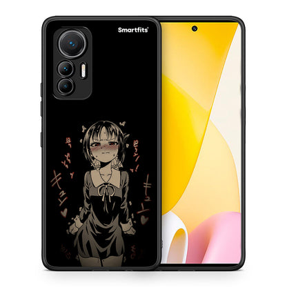 Θήκη Xiaomi 12 Lite 5G Anime Girl από τη Smartfits με σχέδιο στο πίσω μέρος και μαύρο περίβλημα | Xiaomi 12 Lite 5G Anime Girl case with colorful back and black bezels