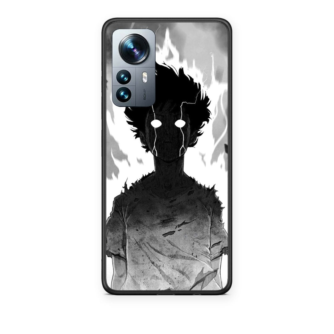 Θήκη Xiaomi 12 Pro Anime Boy από τη Smartfits με σχέδιο στο πίσω μέρος και μαύρο περίβλημα | Xiaomi 12 Pro Anime Boy case with colorful back and black bezels