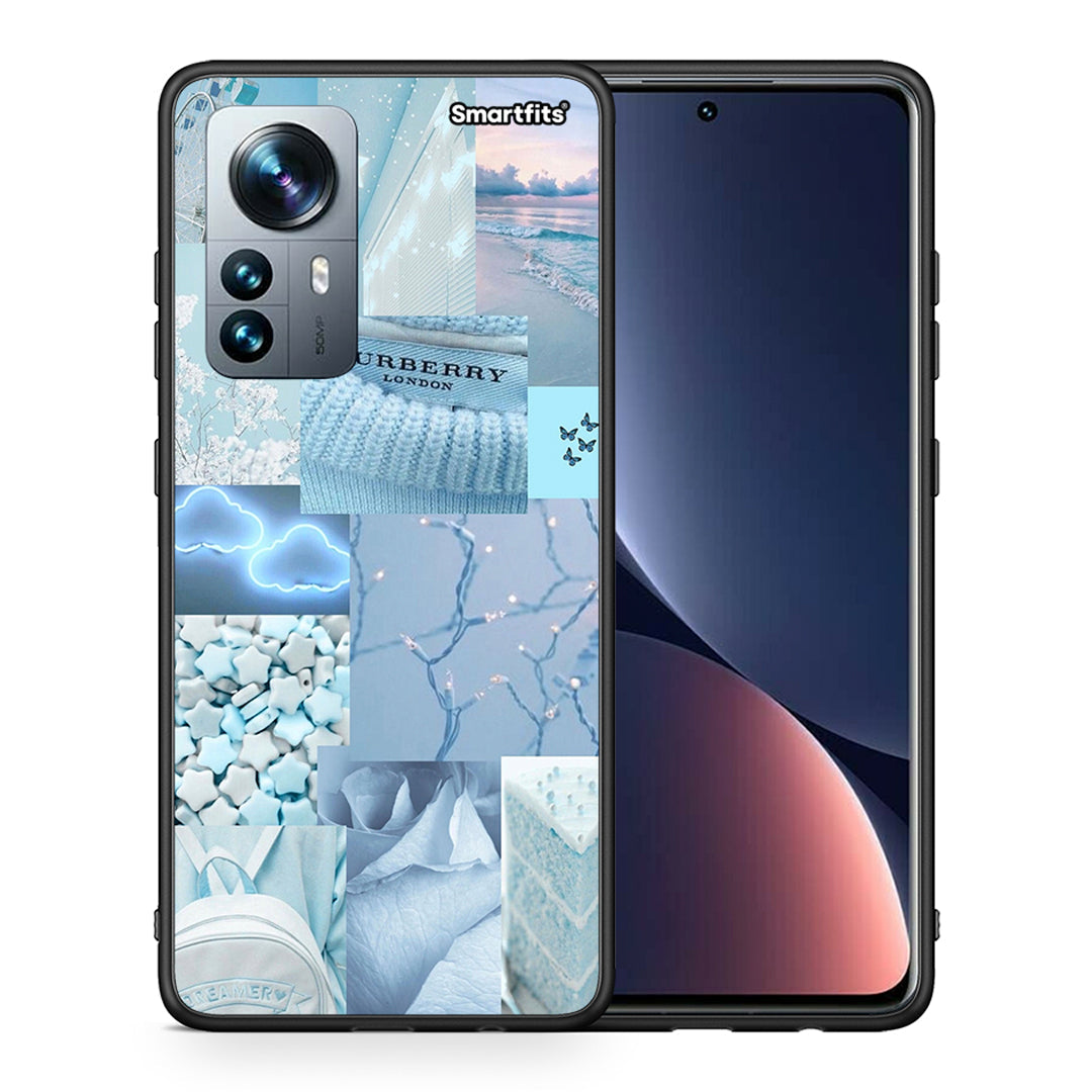 Θήκη Xiaomi 12 Pro Ciel Aesthetic Collage από τη Smartfits με σχέδιο στο πίσω μέρος και μαύρο περίβλημα | Xiaomi 12 Pro Ciel Aesthetic Collage case with colorful back and black bezels