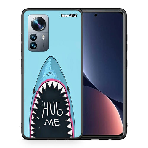 Θήκη Xiaomi 12 Pro Hug Me από τη Smartfits με σχέδιο στο πίσω μέρος και μαύρο περίβλημα | Xiaomi 12 Pro Hug Me case with colorful back and black bezels