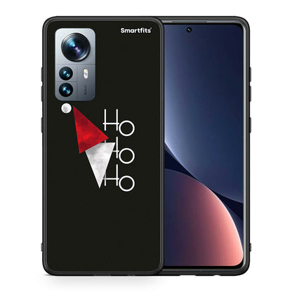 Θήκη Xiaomi 12 Pro Minimal Christmas από τη Smartfits με σχέδιο στο πίσω μέρος και μαύρο περίβλημα | Xiaomi 12 Pro Minimal Christmas case with colorful back and black bezels