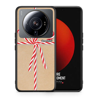 Θήκη Xiaomi 12S Ultra Christmas Gift από τη Smartfits με σχέδιο στο πίσω μέρος και μαύρο περίβλημα | Xiaomi 12S Ultra Christmas Gift case with colorful back and black bezels