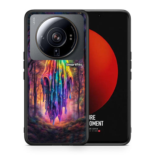 Θήκη Xiaomi 12S Ultra Halloween Ghost από τη Smartfits με σχέδιο στο πίσω μέρος και μαύρο περίβλημα | Xiaomi 12S Ultra Halloween Ghost case with colorful back and black bezels