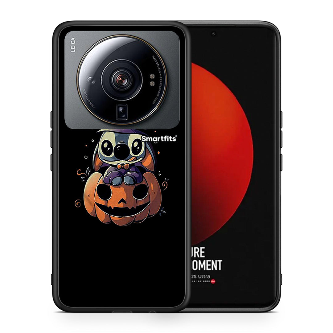 Θήκη Xiaomi 12S Ultra Halloween Stitch από τη Smartfits με σχέδιο στο πίσω μέρος και μαύρο περίβλημα | Xiaomi 12S Ultra Halloween Stitch case with colorful back and black bezels