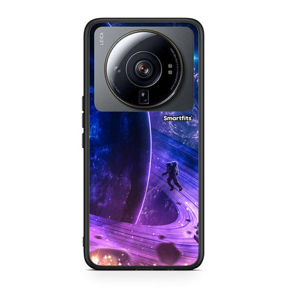 Xiaomi 12S Ultra Lost Astronaut θήκη από τη Smartfits με σχέδιο στο πίσω μέρος και μαύρο περίβλημα | Smartphone case with colorful back and black bezels by Smartfits