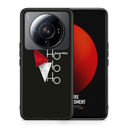 Θήκη Xiaomi 12S Ultra Minimal Christmas από τη Smartfits με σχέδιο στο πίσω μέρος και μαύρο περίβλημα | Xiaomi 12S Ultra Minimal Christmas case with colorful back and black bezels