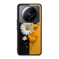 Thumbnail for Xiaomi 12S Ultra Yellow Daisies θήκη από τη Smartfits με σχέδιο στο πίσω μέρος και μαύρο περίβλημα | Smartphone case with colorful back and black bezels by Smartfits