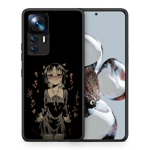Θήκη Xiaomi 12T / K50 Ultra Anime Girl από τη Smartfits με σχέδιο στο πίσω μέρος και μαύρο περίβλημα | Xiaomi 12T / K50 Ultra Anime Girl case with colorful back and black bezels