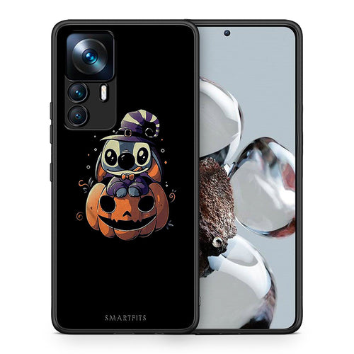 Θήκη Xiaomi 12T / K50 Ultra Halloween Stitch από τη Smartfits με σχέδιο στο πίσω μέρος και μαύρο περίβλημα | Xiaomi 12T / K50 Ultra Halloween Stitch case with colorful back and black bezels