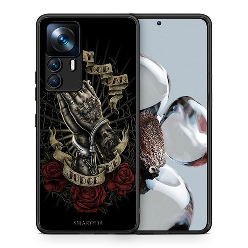 Θήκη Xiaomi 12T / K50 Ultra Judge By God από τη Smartfits με σχέδιο στο πίσω μέρος και μαύρο περίβλημα | Xiaomi 12T / K50 Ultra Judge By God case with colorful back and black bezels