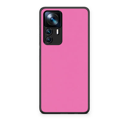 Θήκη Xiaomi 12T / K50 Ultra Rose Pink από τη Smartfits με σχέδιο στο πίσω μέρος και μαύρο περίβλημα | Xiaomi 12T / K50 Ultra Rose Pink case with colorful back and black bezels