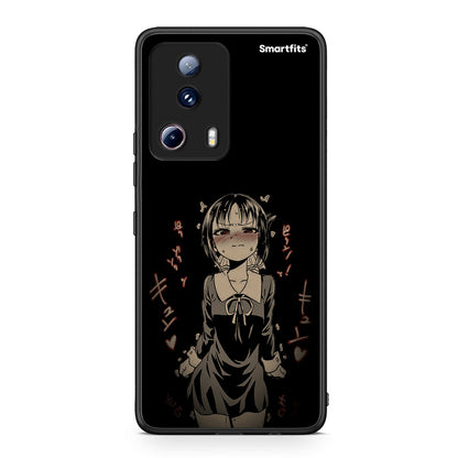 Θήκη Xiaomi 13 Lite 5G Anime Girl από τη Smartfits με σχέδιο στο πίσω μέρος και μαύρο περίβλημα | Xiaomi 13 Lite 5G Anime Girl Case with Colorful Back and Black Bezels