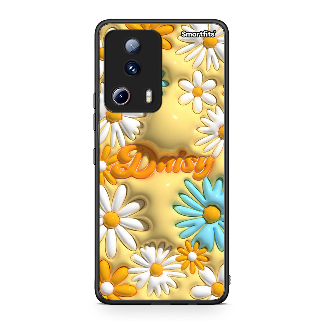Θήκη Xiaomi 13 Lite 5G Bubble Daisies από τη Smartfits με σχέδιο στο πίσω μέρος και μαύρο περίβλημα | Xiaomi 13 Lite 5G Bubble Daisies Case with Colorful Back and Black Bezels