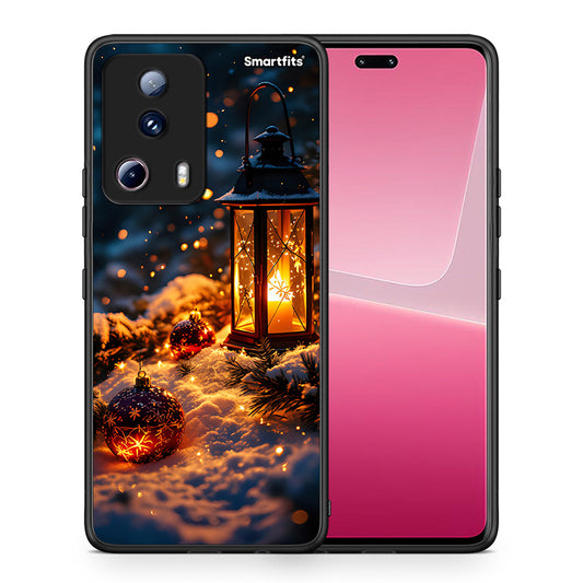 Θήκη Xiaomi 13 Lite 5G Christmas Ornaments από τη Smartfits με σχέδιο στο πίσω μέρος και μαύρο περίβλημα | Xiaomi 13 Lite 5G Christmas Ornaments Case with Colorful Back and Black Bezels