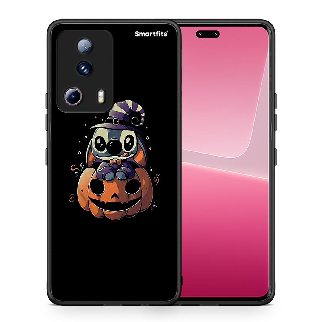 Θήκη Xiaomi 13 Lite 5G Halloween Stitch από τη Smartfits με σχέδιο στο πίσω μέρος και μαύρο περίβλημα | Xiaomi 13 Lite 5G Halloween Stitch Case with Colorful Back and Black Bezels