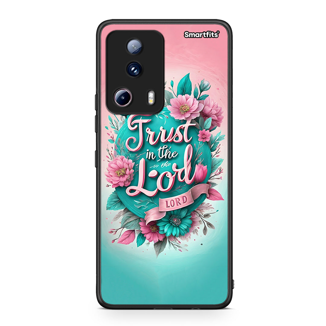 Θήκη Xiaomi 13 Lite 5G Lord Trust από τη Smartfits με σχέδιο στο πίσω μέρος και μαύρο περίβλημα | Xiaomi 13 Lite 5G Lord Trust Case with Colorful Back and Black Bezels