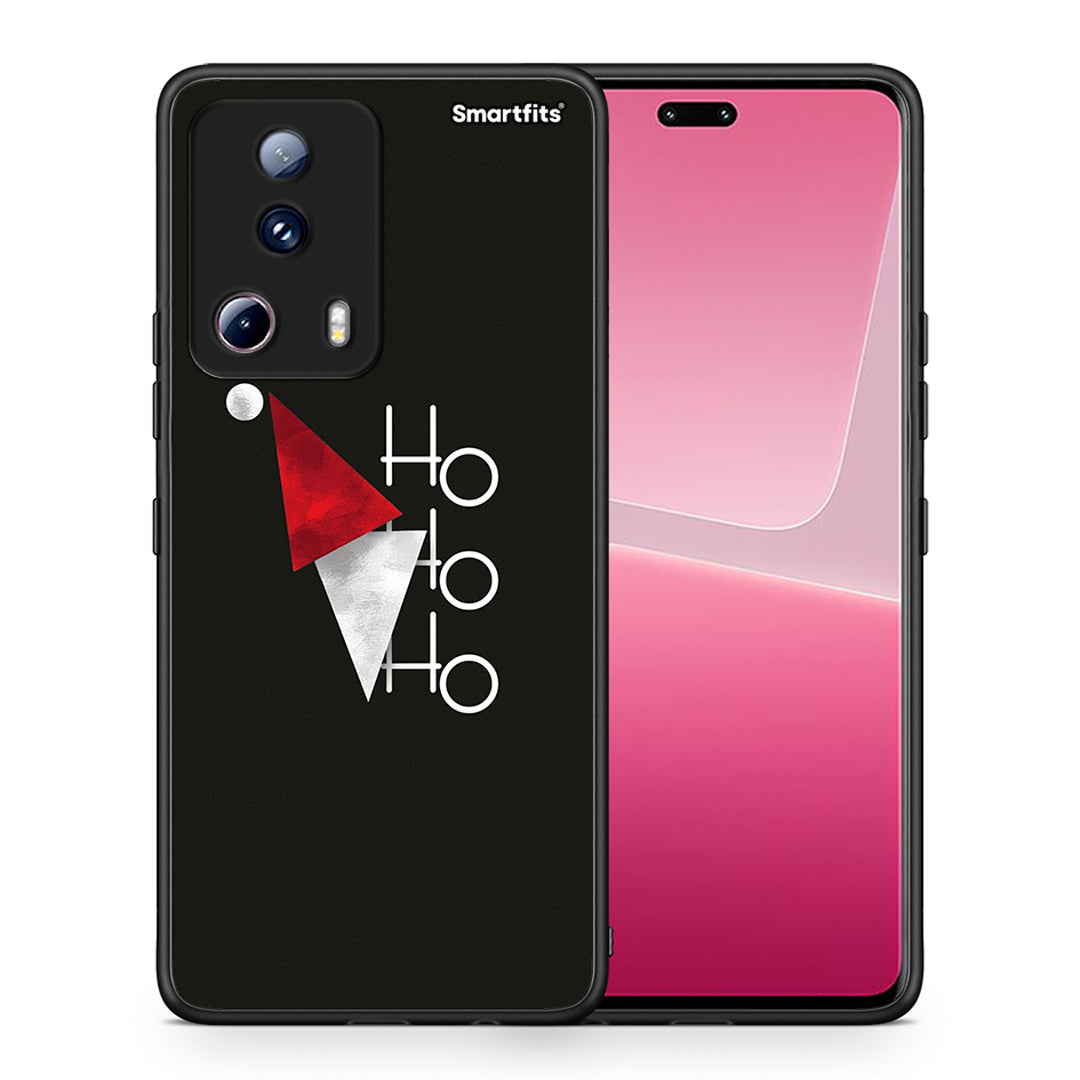 Θήκη Xiaomi 13 Lite 5G Minimal Christmas από τη Smartfits με σχέδιο στο πίσω μέρος και μαύρο περίβλημα | Xiaomi 13 Lite 5G Minimal Christmas Case with Colorful Back and Black Bezels