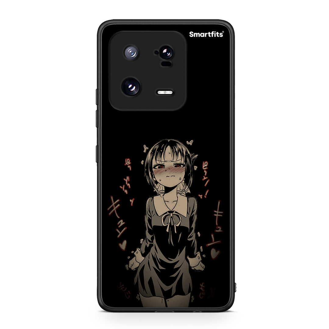 Θήκη Xiaomi 13 Anime Girl από τη Smartfits με σχέδιο στο πίσω μέρος και μαύρο περίβλημα | Xiaomi 13 Anime Girl Case with Colorful Back and Black Bezels