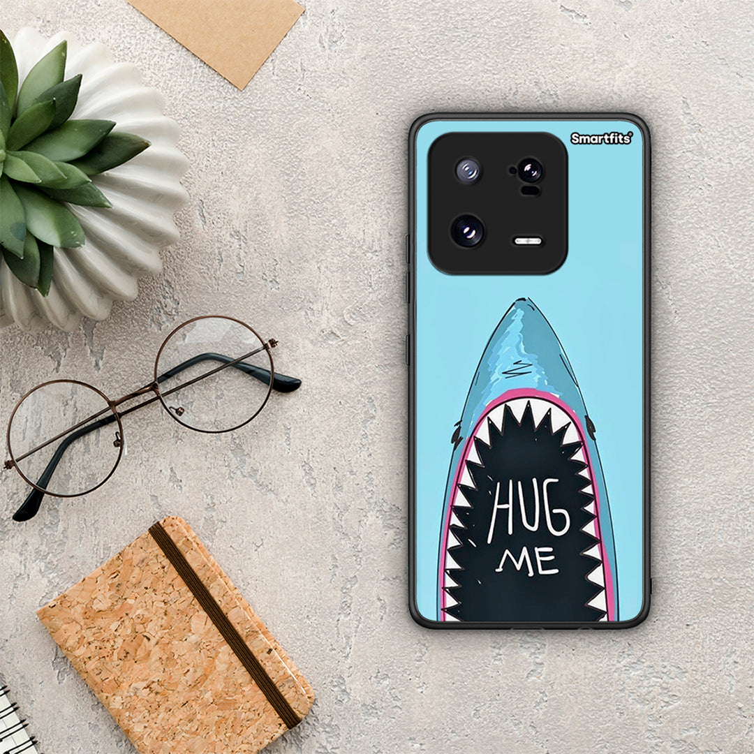 Θήκη Xiaomi 13 Pro Hug Me από τη Smartfits με σχέδιο στο πίσω μέρος και μαύρο περίβλημα | Xiaomi 13 Pro Hug Me Case with Colorful Back and Black Bezels