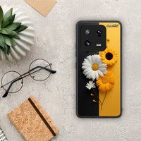 Thumbnail for Θήκη Xiaomi 13 Pro Yellow Daisies από τη Smartfits με σχέδιο στο πίσω μέρος και μαύρο περίβλημα | Xiaomi 13 Pro Yellow Daisies Case with Colorful Back and Black Bezels