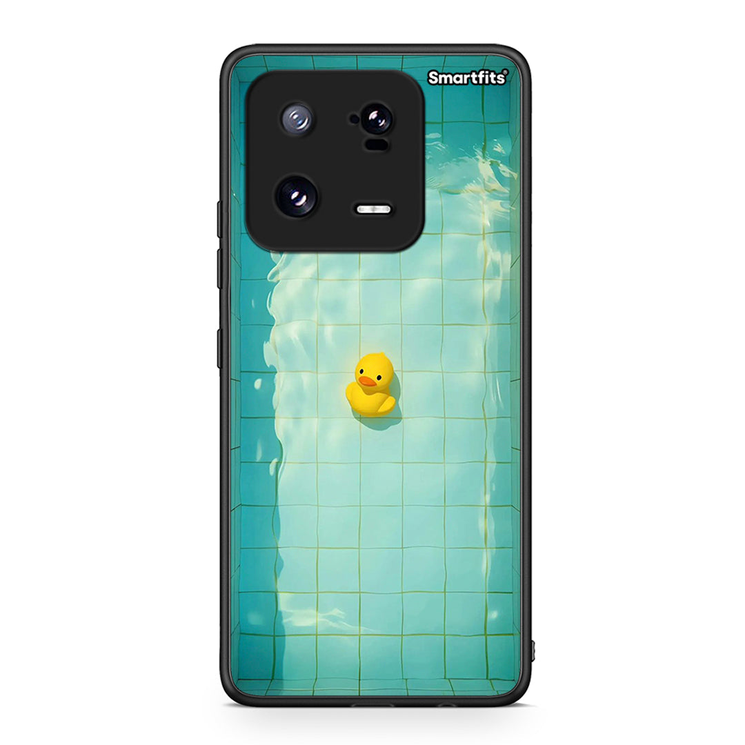 Θήκη Xiaomi 13 Yellow Duck από τη Smartfits με σχέδιο στο πίσω μέρος και μαύρο περίβλημα | Xiaomi 13 Yellow Duck Case with Colorful Back and Black Bezels