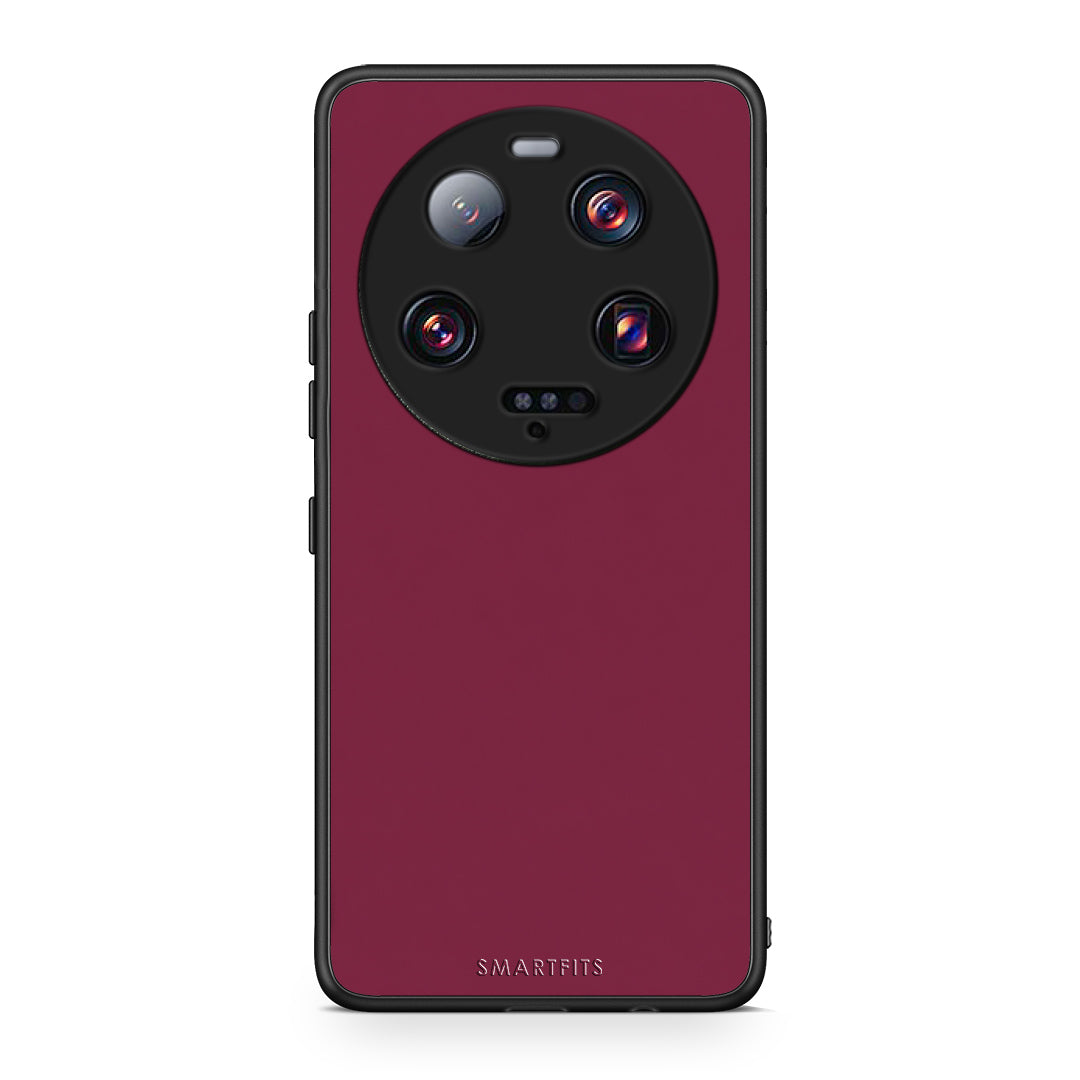 Θήκη Xiaomi 13 Ultra Burgundy από τη Smartfits με σχέδιο στο πίσω μέρος και μαύρο περίβλημα | Xiaomi 13 Ultra Burgundy case with colorful back and black bezels