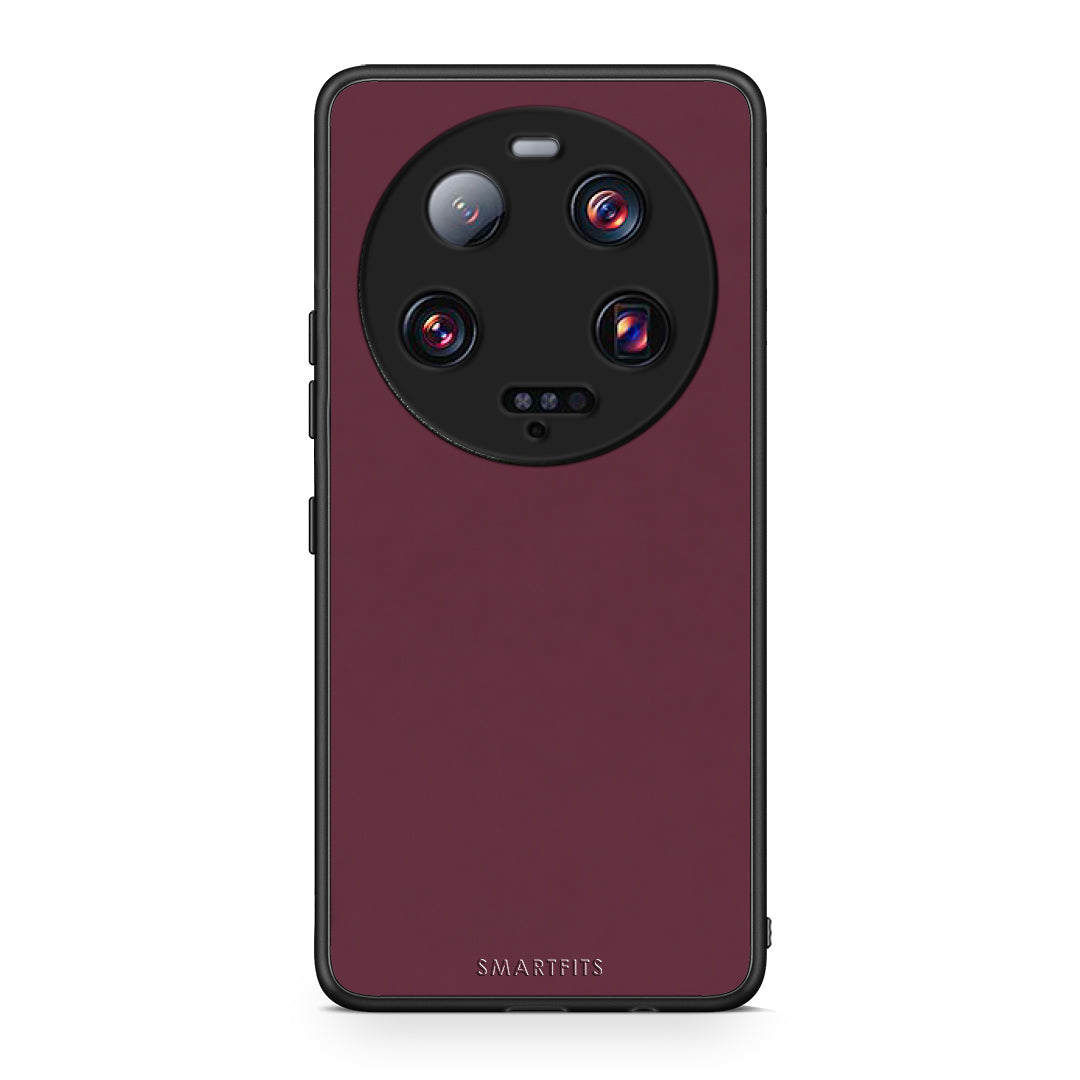 Θήκη Xiaomi 13 Ultra Muted Burgundy από τη Smartfits με σχέδιο στο πίσω μέρος και μαύρο περίβλημα | Xiaomi 13 Ultra Muted Burgundy case with colorful back and black bezels