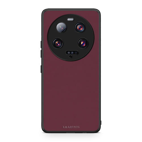 Θήκη Xiaomi 13 Ultra Muted Burgundy από τη Smartfits με σχέδιο στο πίσω μέρος και μαύρο περίβλημα | Xiaomi 13 Ultra Muted Burgundy case with colorful back and black bezels