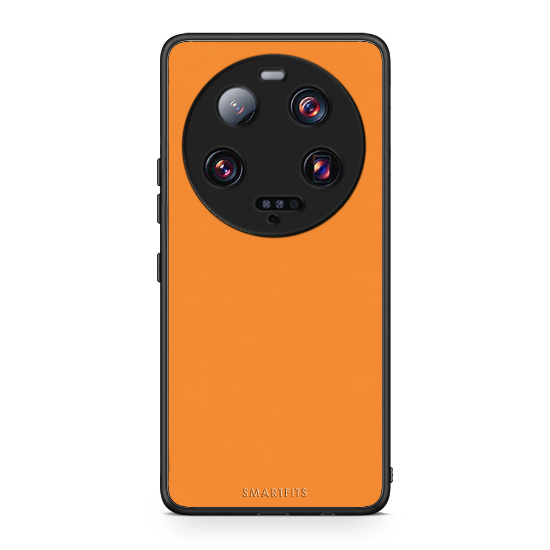 Θήκη Xiaomi 13 Ultra Tangerine Orange από τη Smartfits με σχέδιο στο πίσω μέρος και μαύρο περίβλημα | Xiaomi 13 Ultra Tangerine Orange case with colorful back and black bezels