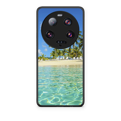 Θήκη Xiaomi 13 Ultra Tropical Vibes από τη Smartfits με σχέδιο στο πίσω μέρος και μαύρο περίβλημα | Xiaomi 13 Ultra Tropical Vibes case with colorful back and black bezels