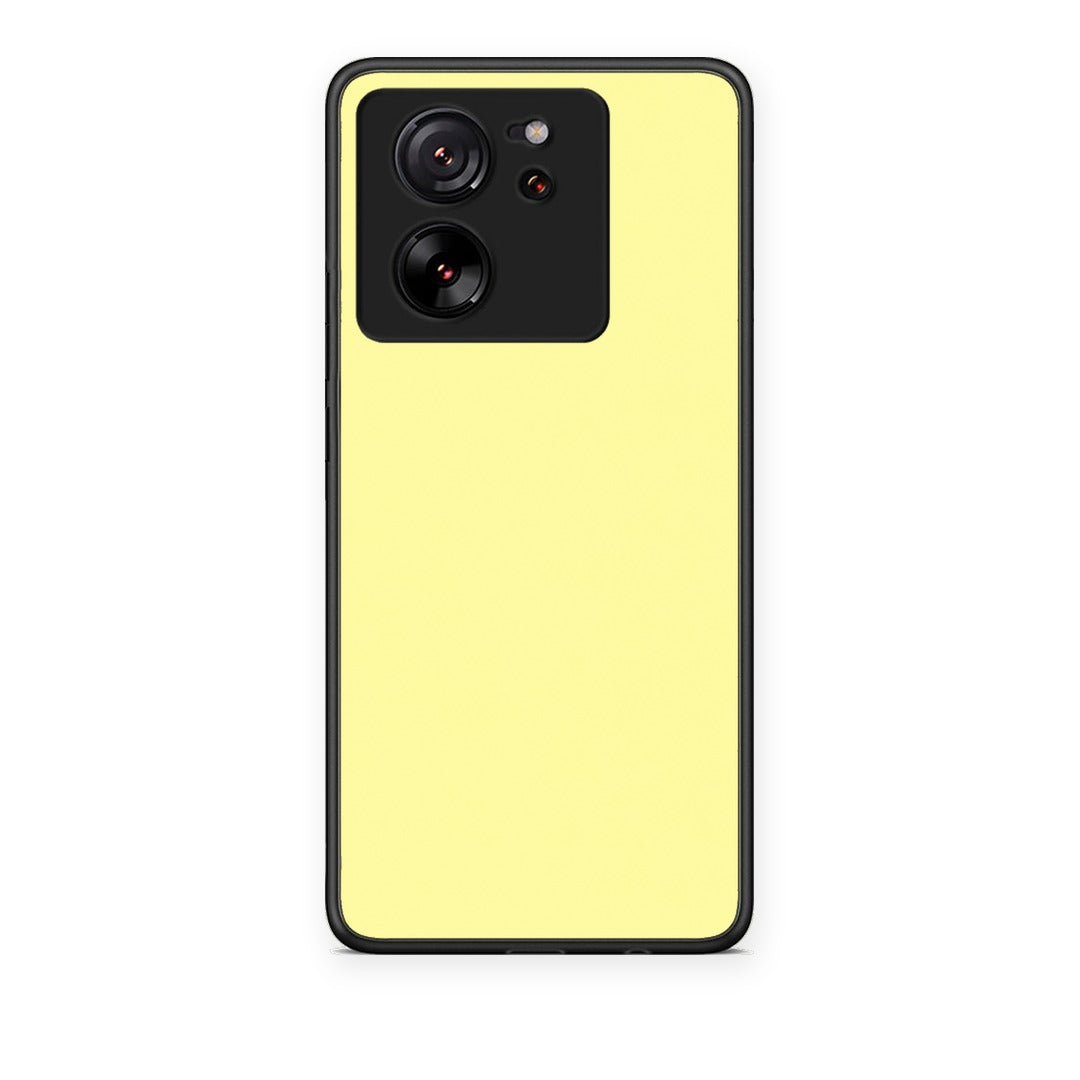 Θήκη Xiaomi 13T Butter Yellow από τη Smartfits με σχέδιο στο πίσω μέρος και μαύρο περίβλημα | Xiaomi 13T Butter Yellow case with colorful back and black bezels