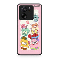 Thumbnail for Xiaomi 13T Cute Companion θήκη από τη Smartfits με σχέδιο στο πίσω μέρος και μαύρο περίβλημα | Smartphone case with colorful back and black bezels by Smartfits