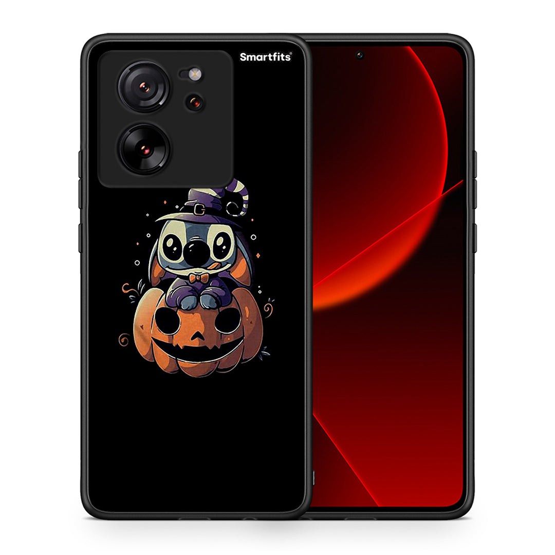 Θήκη Xiaomi 13T Halloween Stitch από τη Smartfits με σχέδιο στο πίσω μέρος και μαύρο περίβλημα | Xiaomi 13T Halloween Stitch case with colorful back and black bezels