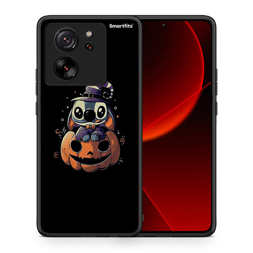 Θήκη Xiaomi 13T Halloween Stitch από τη Smartfits με σχέδιο στο πίσω μέρος και μαύρο περίβλημα | Xiaomi 13T Halloween Stitch case with colorful back and black bezels
