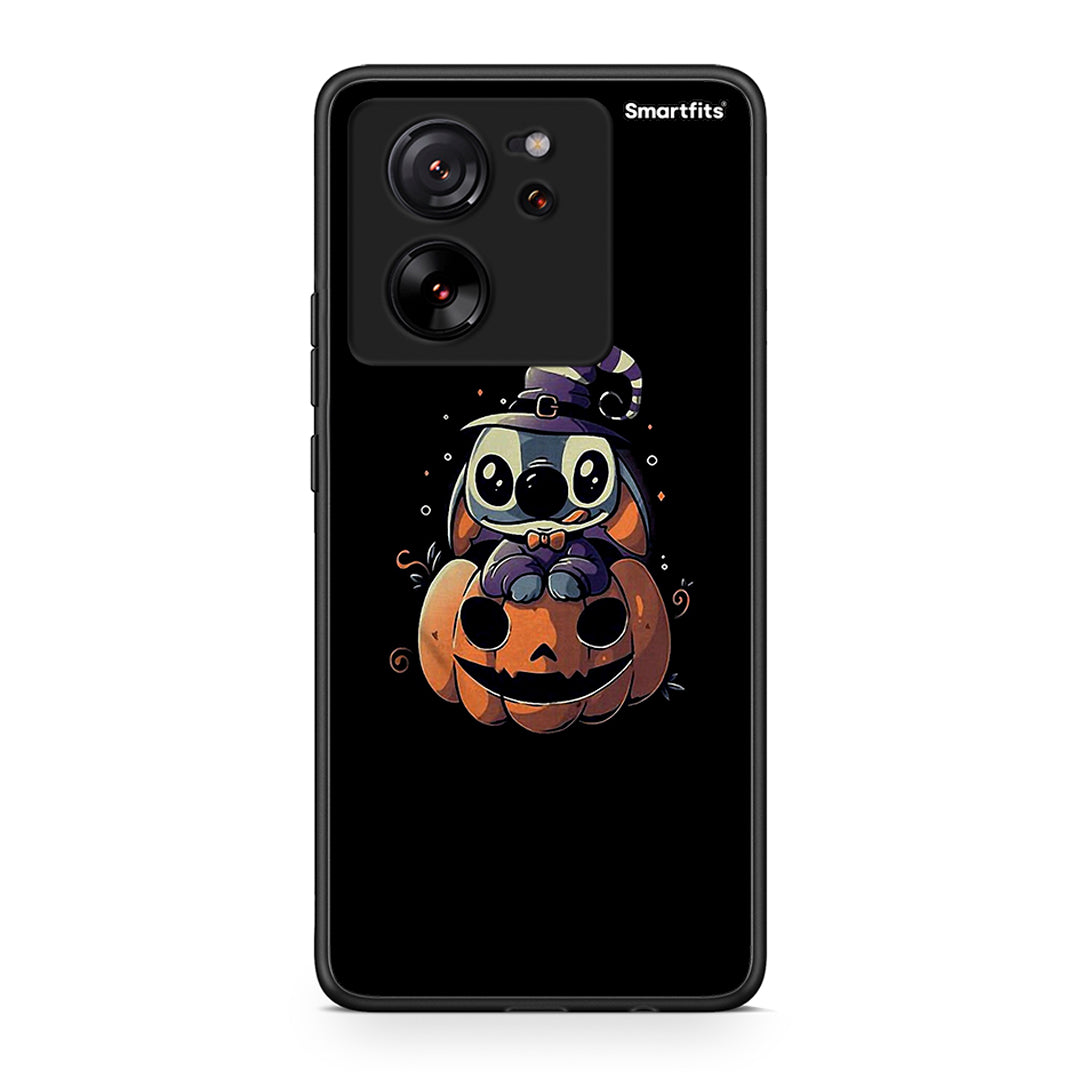 Xiaomi 13T Halloween Stitch θήκη από τη Smartfits με σχέδιο στο πίσω μέρος και μαύρο περίβλημα | Smartphone case with colorful back and black bezels by Smartfits